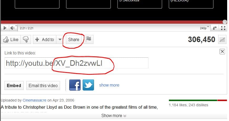 Posting a Youtube video to the forum-youtube_share_link.jpg
