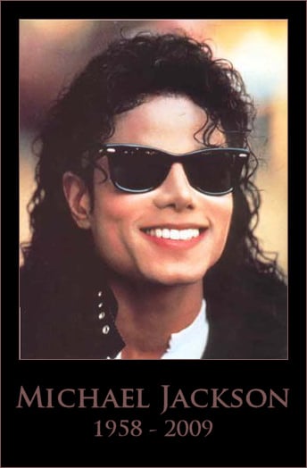 Windows 7 - Michael Jackson Dead at 50