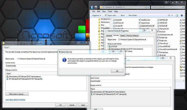 как переместить файл в system32