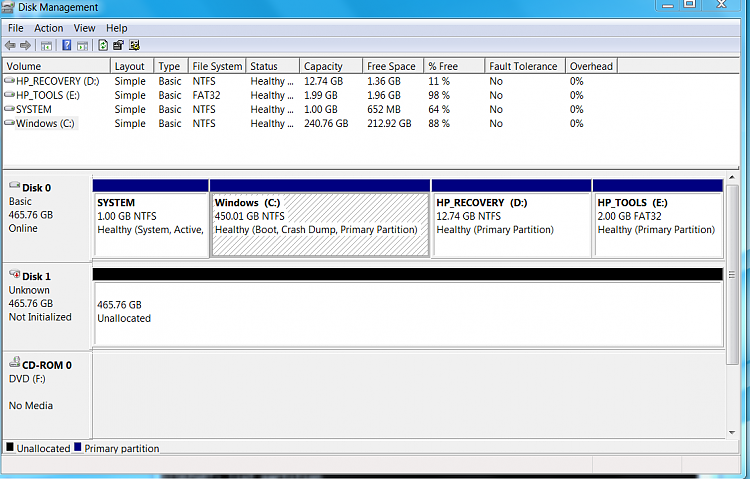 Backup, shrink, rearrange primary partitions to create ...