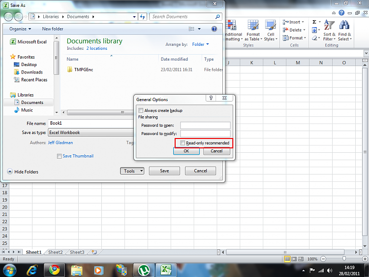 Excel S For Windows 7