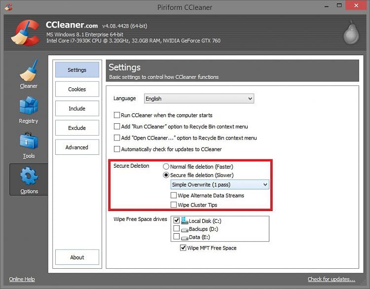 Ccleaner gratuit francais pour windows 8 - Wonders nature skype version 3 1 0 152 light chandelier chrome skype 10