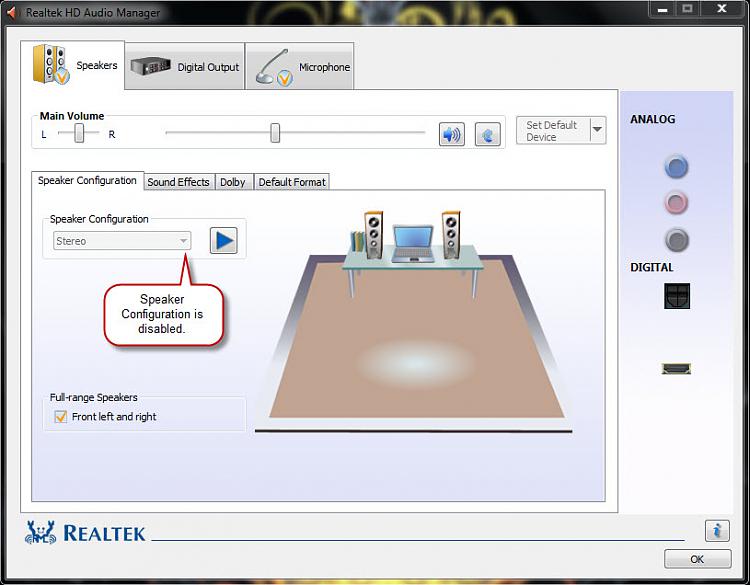 Realtek HD Changing Jack output reassignments ( FIX ...