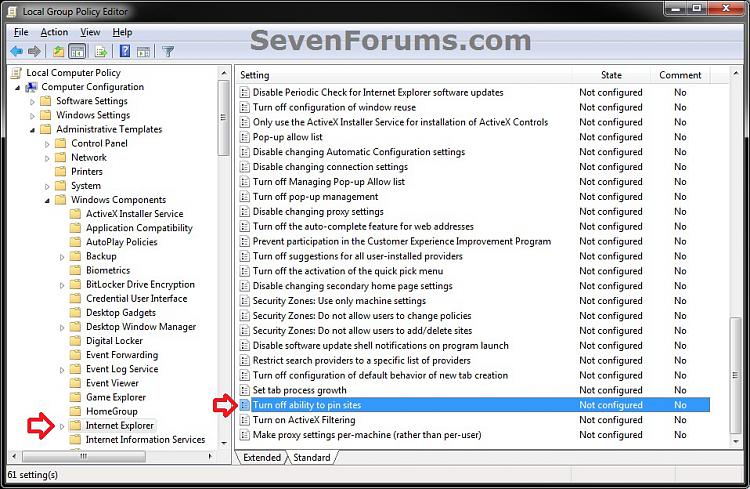 Administrative Templates For Windows Internet Explorer 9