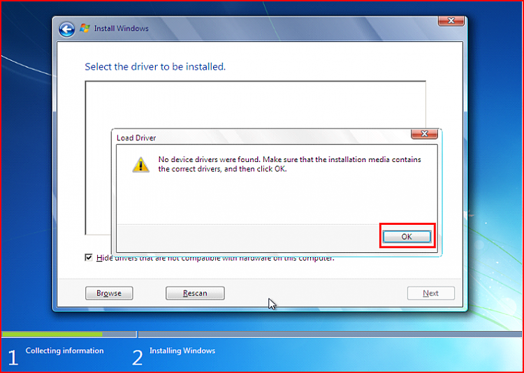 windows 7 with sata drivers