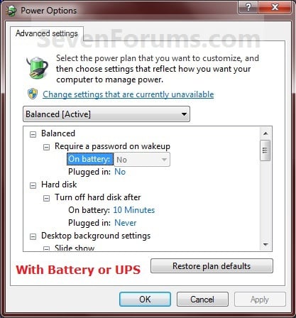 Windows not Asking for Password when Waking.... - Windows 7 Help ...