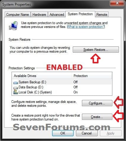System Restore - Enable or Disable-enabled.jpg