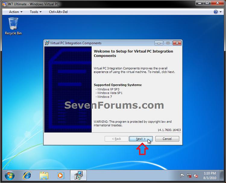 Windows Virtual PC Integration Features - Install, Enable, and Disable-step4.jpg