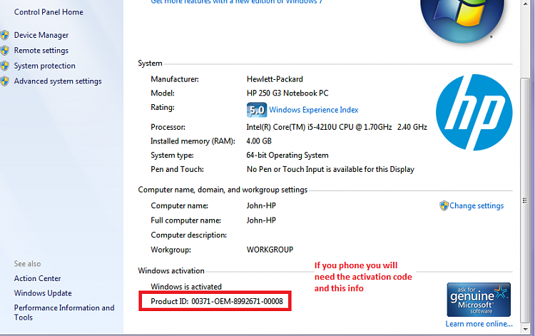 how to remove windows 7 genuine activation message