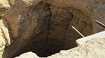 A big hole by a meteor in Al Kharj