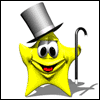 yellow star animated avatar 100x100 18040