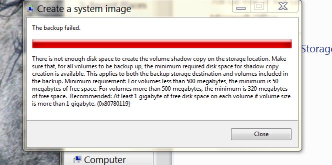 Can't do system image, pics attached-fail.png