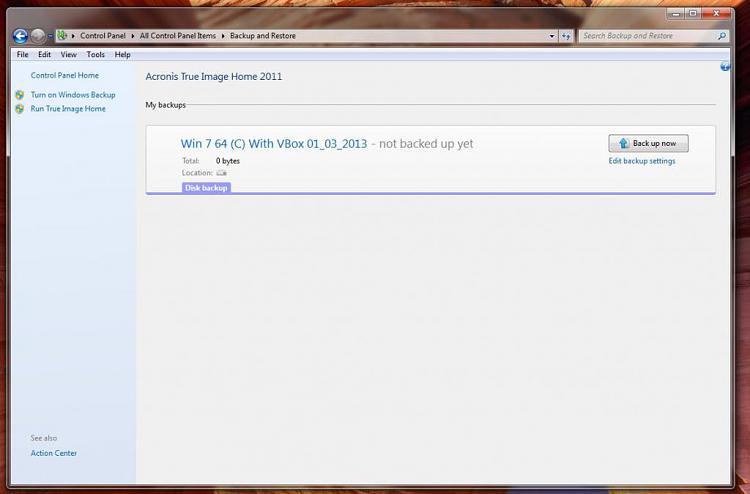 I cannot make a Win 7 MS recovery disk with Acronis 2011 installed-picture001.jpg