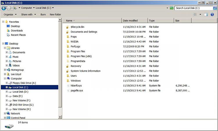 Windows 7 Recovery Console says Win7's partition drive letter is diff.-drive-c-11-19-2013.jpg