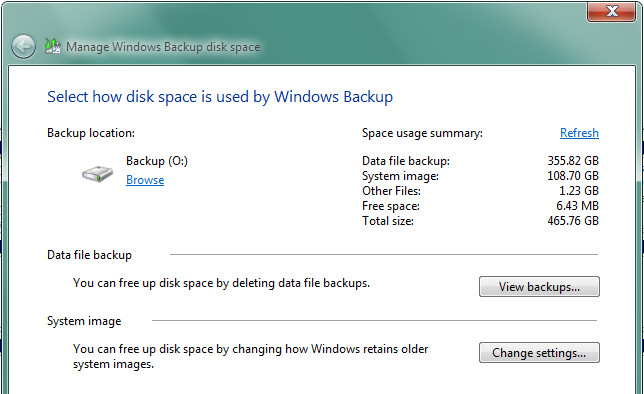 Not enough disk space to create the volume shadow copy ...-budisk.jpg