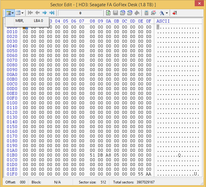 Recover data from a diskpart &gt; clean command-partitions.png