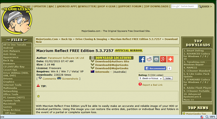 Macrium etc Free Software--How to avoid CNET Virus/Adware/malware prog-mg_macrium_dl_01.png