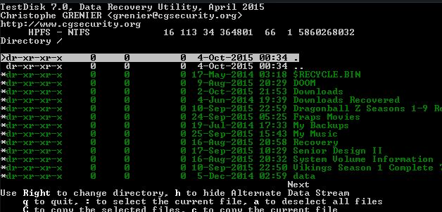 Recover data from an accidental diskpart / clean command-hdh1.jpg