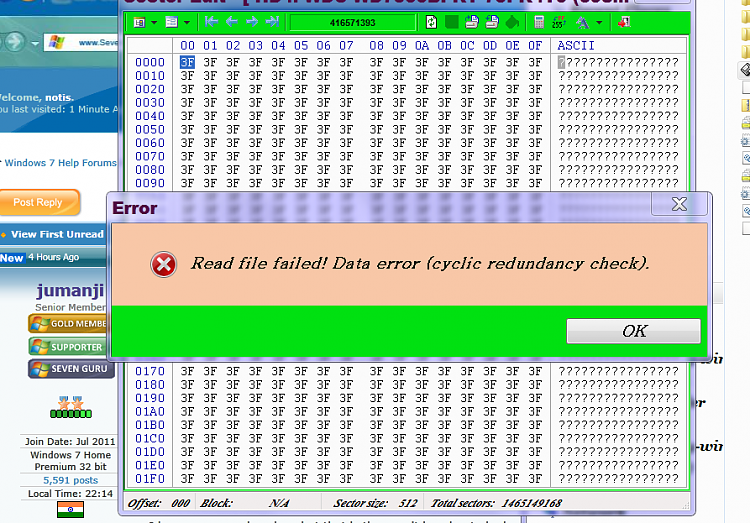 external Raw usb drive, clean command and restoring data-dmde.png