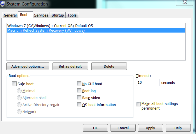 Macrium Reflect boots PE at start up. How to stop this?-capture.png