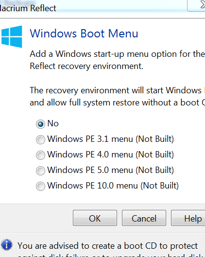 Macrium reflect - how to stop automatic boot  to winPE at start up-capture2.png