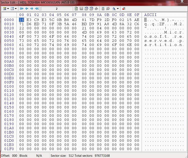 Laptop Toshiba 500GB crashed NTSF patitions became RAW-2.jpg