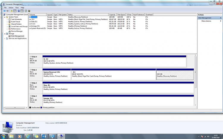 Backup space inadequate error and sytem reserved issues linked?-disk-space-issue.jpg