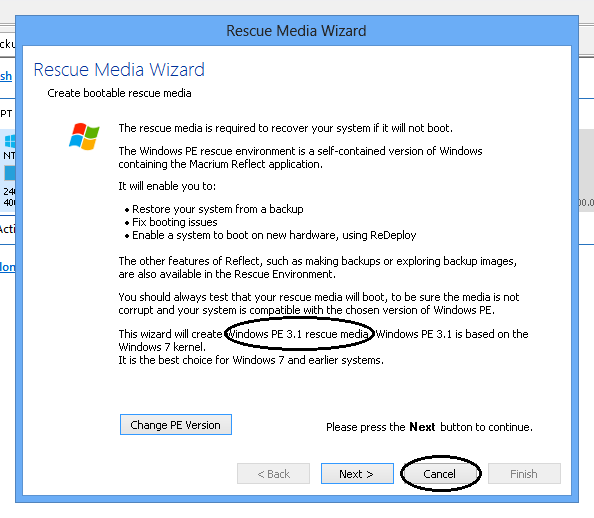 Macrium Rescue media for a pc that's not connected/ready to Internet.-8.png