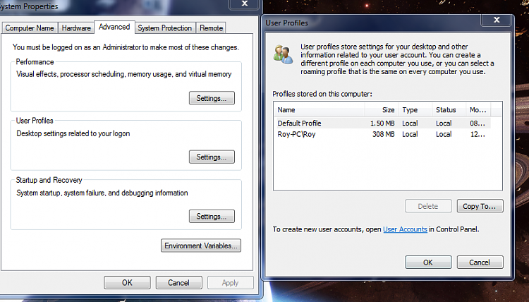 System Restore pts disappear:related to User Profile anomaly?-upset.png