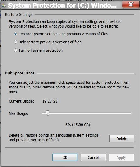 System Restore using more space than allocated to it-system_restore_settings.jpg