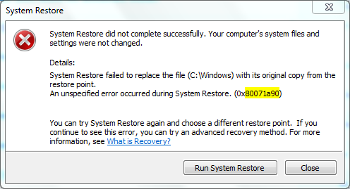 System Restore issue-restore-failure-notification.png