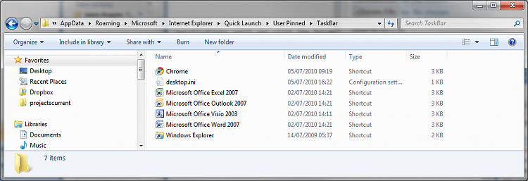 How to backup Windows 7 taskbar pinned items?-directory-contents.png