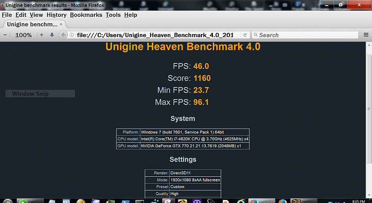 60 FPS in Heaven Benchmark, but 1-10 fps in some games · Issue #221 ·  jamesstringerparsec/Easy-GPU-PV · GitHub