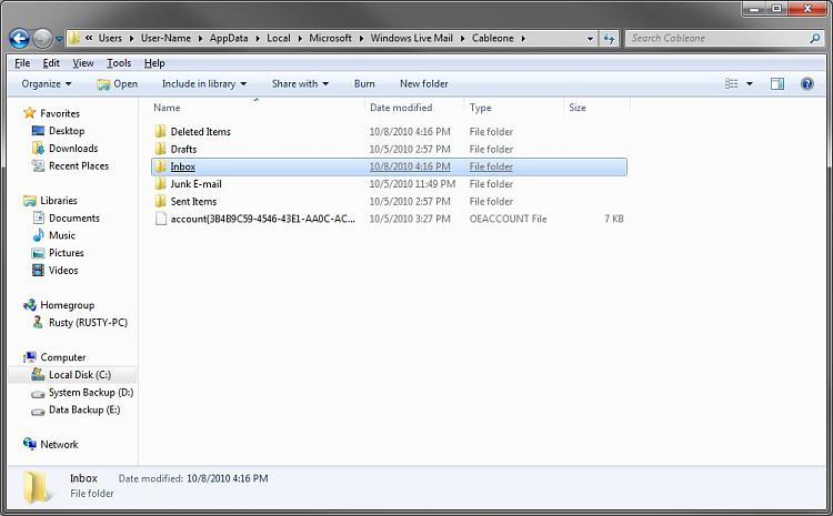 Problems restoring messages in Windows Live Mail-email_messaage_folder.jpg
