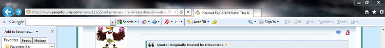Latest Internet Explorer 9 Release-left-side.png