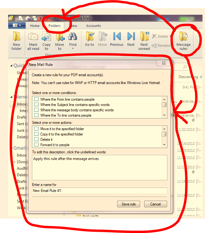 Windows Live Mail:Where is tools menu?-capture.png