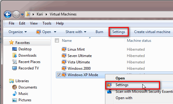 copy XP Outlook Express files to Win 7 XP Mode ?-vpc_settings.png