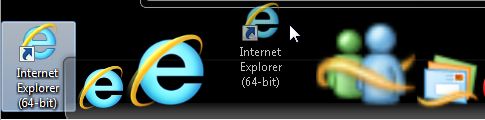 Latest Internet Explorer 9 Release-ie-9-shrotcut-being-dragged-onto-toolbar.jpg