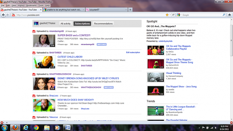 Sudden loss of functionality with youtube-home-page.png