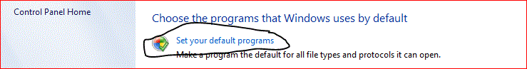 Cannot send link or page by office outlook 2007 .-default-programs1.gif