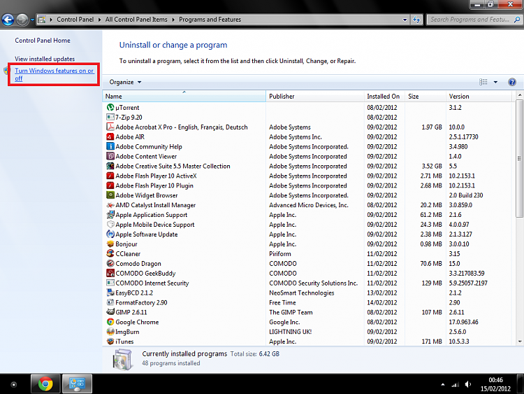 Unchecking IE8 In Windows 7 (HP) Programs &amp; Features-example1.png