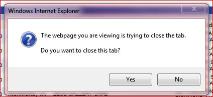 You have improperly opened two browsers at the same time-errormessage_2.jpg