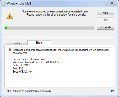 Windows Live Mail Error ID: 0x80004005 Windows 7-errormessage.png