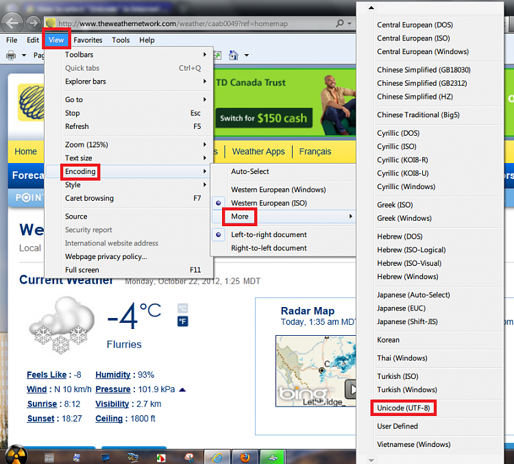 How to select &quot;Unicode&quot; in Internet Explorer?-menu-3.png