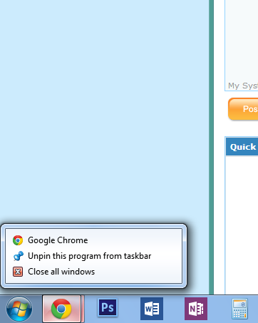 Can't right click for Chrome incognito mode any more-chrome.png