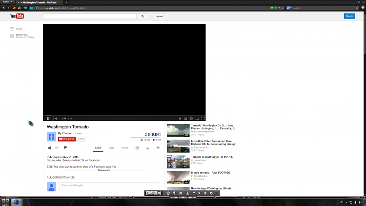 fix youtube black screen firefox