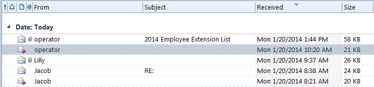 search in outlook 2010 won't display 2014 emails-2014-emails.jpg