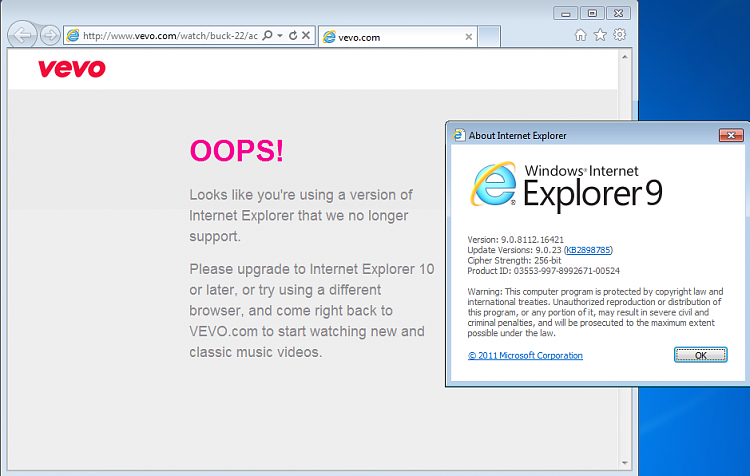 Web pages not loading properly in IE &amp; Firefox-vevo9.png