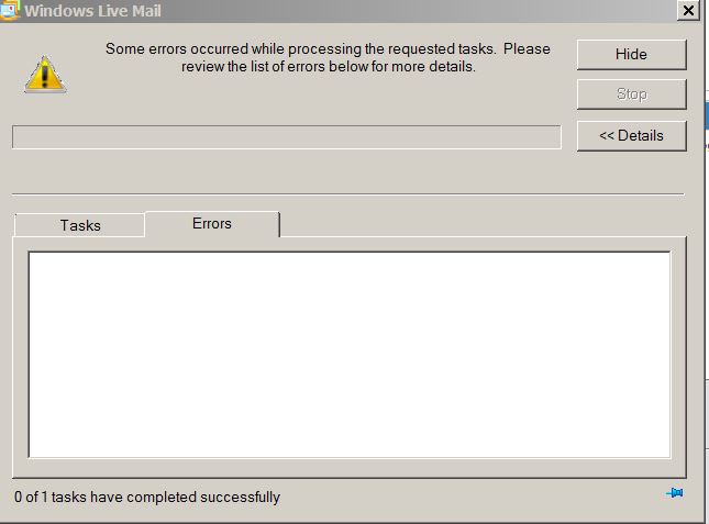Windows Live Mail is not responding-error-notice.jpg