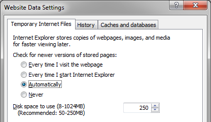 Deleting Temporary internet files via on-exit action for IE-ietempsettings.png